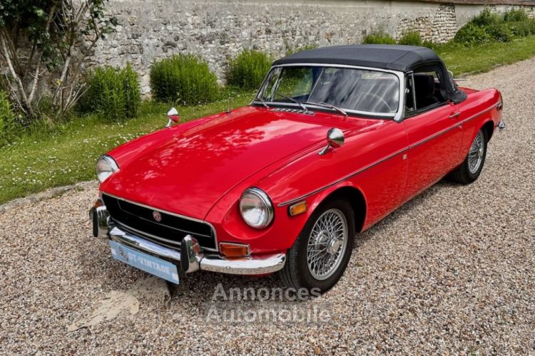 MG MGB roadster 1972 - <small></small> 25.000 € <small>TTC</small> - #7