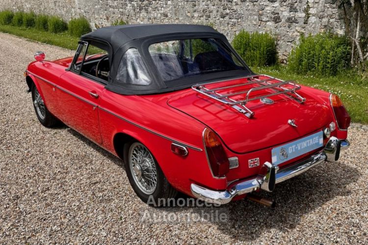 MG MGB roadster 1972 - <small></small> 25.000 € <small>TTC</small> - #8