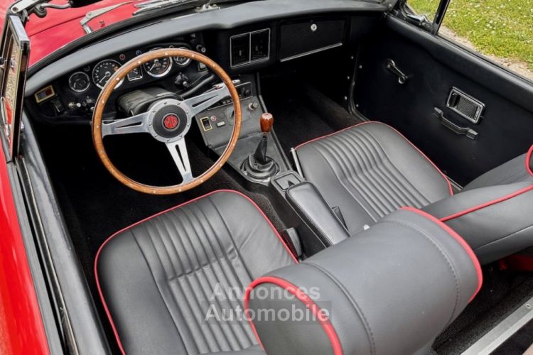 MG MGB roadster 1972 - <small></small> 25.000 € <small>TTC</small> - #40