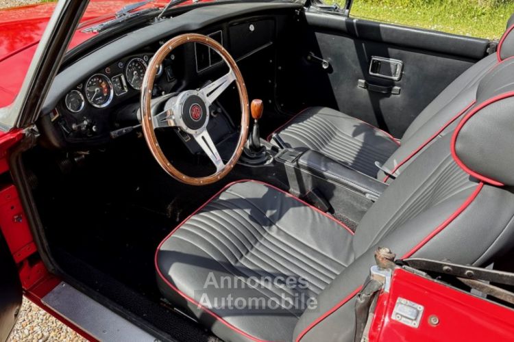 MG MGB roadster 1972 - <small></small> 25.000 € <small>TTC</small> - #51