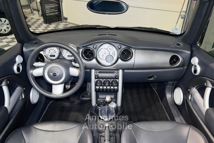 Mini Cabrio Cabriolet 1.6i 170 Ch - Cooper S - 1ère main, suivi, carnet - Superbe - Cuir chauffant - <small></small> 10.990 € <small>TTC</small> - #9