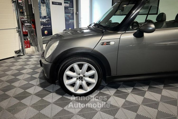 Mini Cabrio Cabriolet 1.6i 170 Ch - Cooper S - 1ère main, suivi, carnet - Superbe - Cuir chauffant - <small></small> 10.990 € <small>TTC</small> - #10