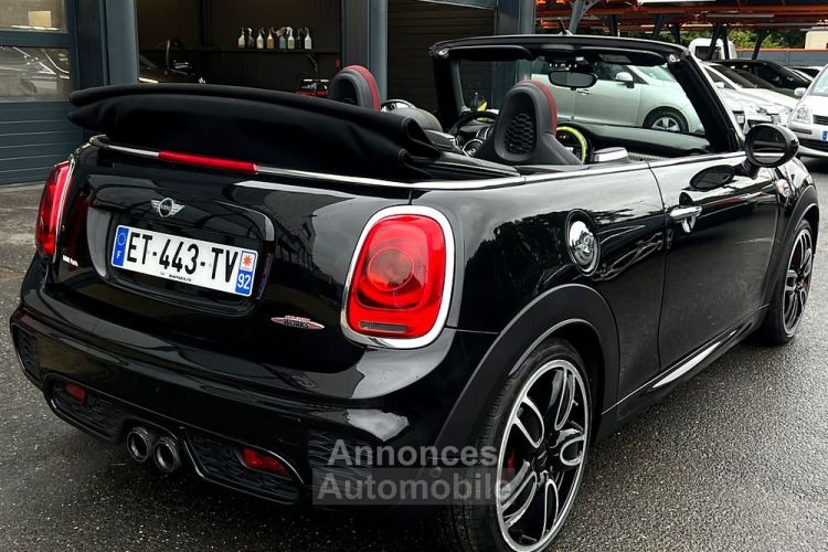 Mini Cabrio CABRIOLET III F57 JCW 2.0 TURBO 231 Cv BVA / GPS CAMERA ECHAPPEMENT SPORT - GARANTIE 1 AN - <small></small> 25.970 € <small>TTC</small> - #4