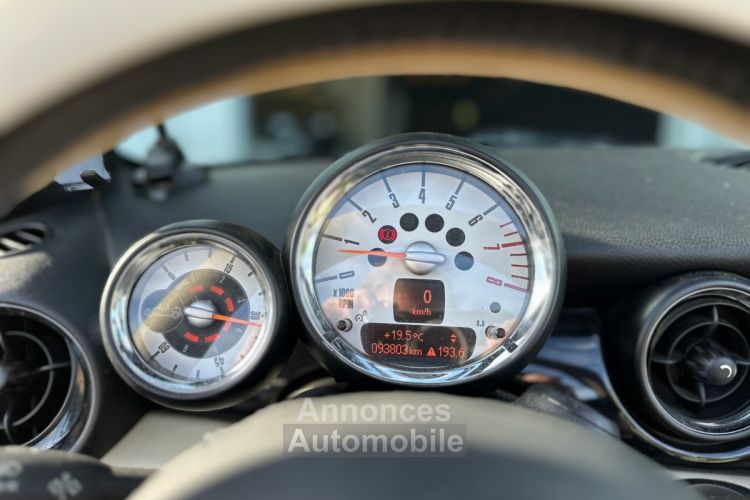 Mini Cabrio CABRIOLET R57 1.6i - 98 One - SIÈGES CHAUFFANTS - CLIM AUTO - RÉVISÉ - CT OK - <small></small> 7.990 € <small>TTC</small> - #26