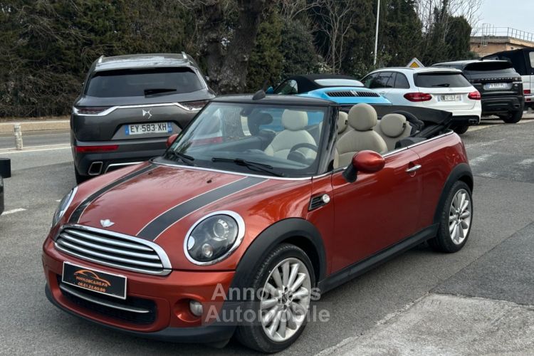 Mini Cabrio CABRIOLET R57 D 112 ch Cooper Pack Red Hot Chili / 1ÈRE MAIN / CHAINE REMPLACÉE / HISTORIQUE COMPLET - <small></small> 9.890 € <small>TTC</small> - #3