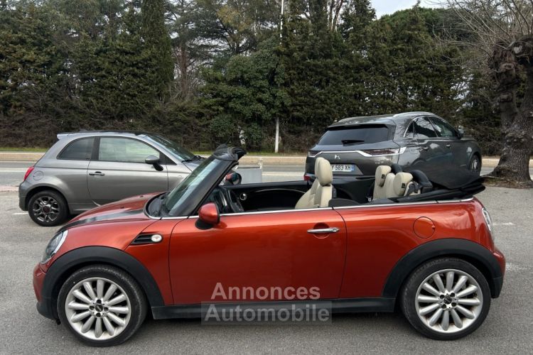 Mini Cabrio CABRIOLET R57 D 112 ch Cooper Pack Red Hot Chili / 1ÈRE MAIN / CHAINE REMPLACÉE / HISTORIQUE COMPLET - <small></small> 9.890 € <small>TTC</small> - #4