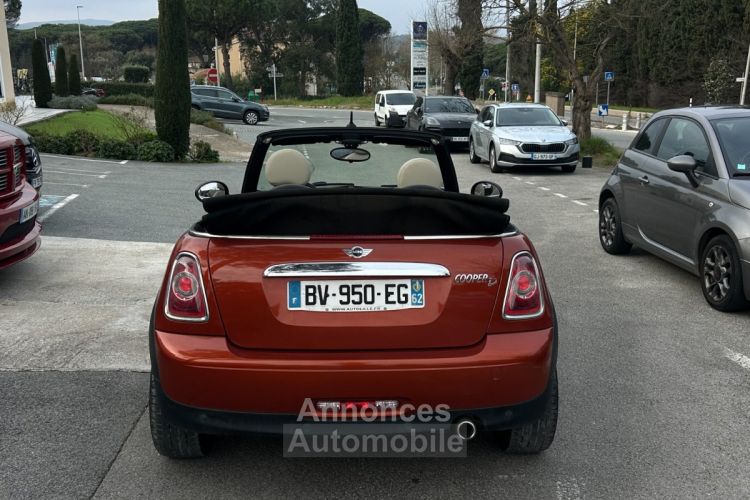 Mini Cabrio CABRIOLET R57 D 112 ch Cooper Pack Red Hot Chili / 1ÈRE MAIN / CHAINE REMPLACÉE / HISTORIQUE COMPLET - <small></small> 9.890 € <small>TTC</small> - #6