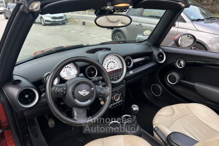 Mini Cabrio CABRIOLET R57 D 112 ch Cooper Pack Red Hot Chili / 1ÈRE MAIN / CHAINE REMPLACÉE / HISTORIQUE COMPLET - <small></small> 9.890 € <small>TTC</small> - #11