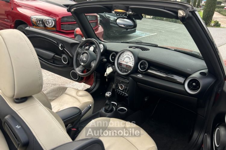 Mini Cabrio CABRIOLET R57 D 112 ch Cooper Pack Red Hot Chili / 1ÈRE MAIN / CHAINE REMPLACÉE / HISTORIQUE COMPLET - <small></small> 9.890 € <small>TTC</small> - #12