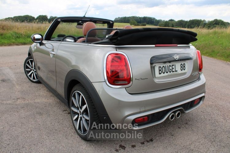 Mini Cabrio COOPER S 192 CV GPS 3D CAMÉRA FULL LED RE USB JA 17 CUIR BRACELET BOITE AUTO-7 - <small></small> 27.800 € <small>TTC</small> - #3