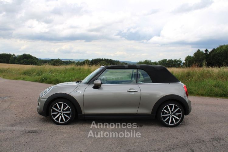 Mini Cabrio COOPER S 192 CV GPS 3D CAMÉRA FULL LED RE USB JA 17 CUIR BRACELET BOITE AUTO-7 - <small></small> 27.800 € <small>TTC</small> - #10