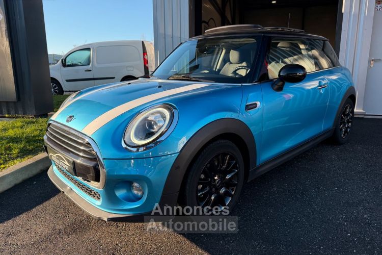 Mini Cooper 1.5i 136ch Heddon Street BVA7 3p 1ère main Française Entretien Toit Ouvrant HarmanKardon Phares LED Radar AV+AR et Caméra Sièges Sport JA 16 Park Assi - <small></small> 18.490 € <small>TTC</small> - #1