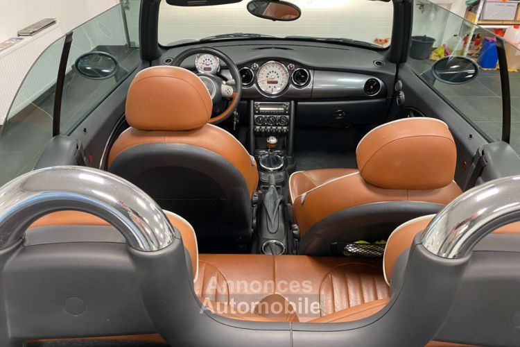 Mini Cooper Cabrio Cabriolet 1.6i- Carnet- Edition SIDEWALK- FULL OPT - <small></small> 5.990 € <small>TTC</small> - #8