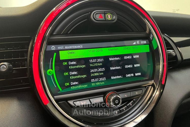 Mini Cooper John Works Ultimate 2.0 231 ch BVA8 Tête haute / CarPlay / Caméra / 2ème mains FR - <small></small> 29.990 € <small>TTC</small> - #18