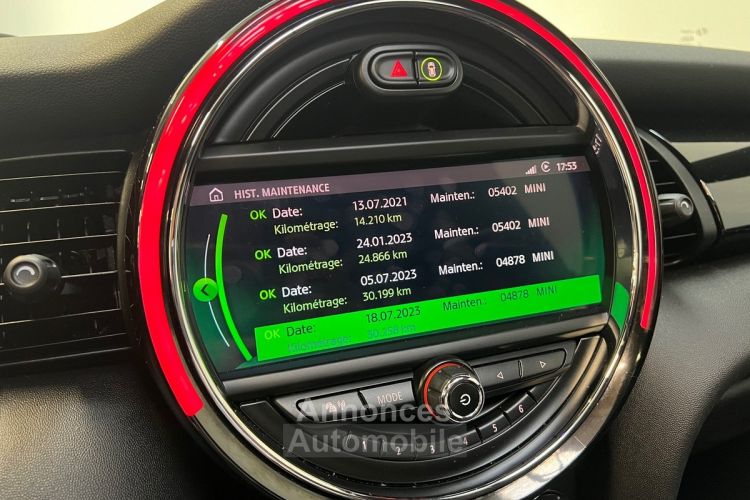 Mini Cooper John Works Ultimate 2.0 231 ch BVA8 Tête haute / CarPlay / Caméra / 2ème mains FR - <small></small> 29.990 € <small>TTC</small> - #19