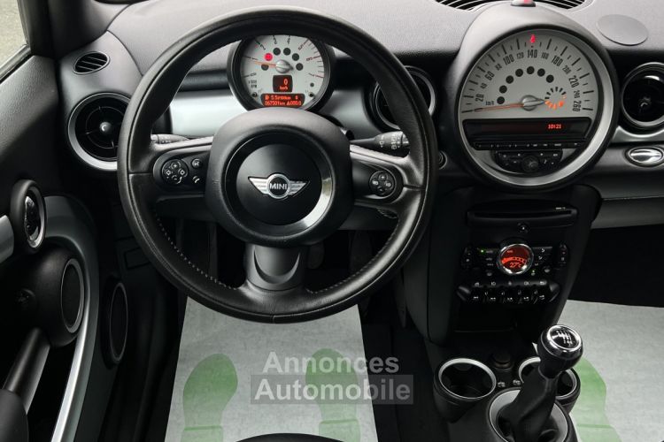 Mini Cooper R56 D II PHASE 2 LCI 1.6 112 Cv PREMIERE MAIN 67 400 Kms CRIT AIR 2 - GARANTIE 1 AN - <small></small> 9.970 € <small>TTC</small> - #12