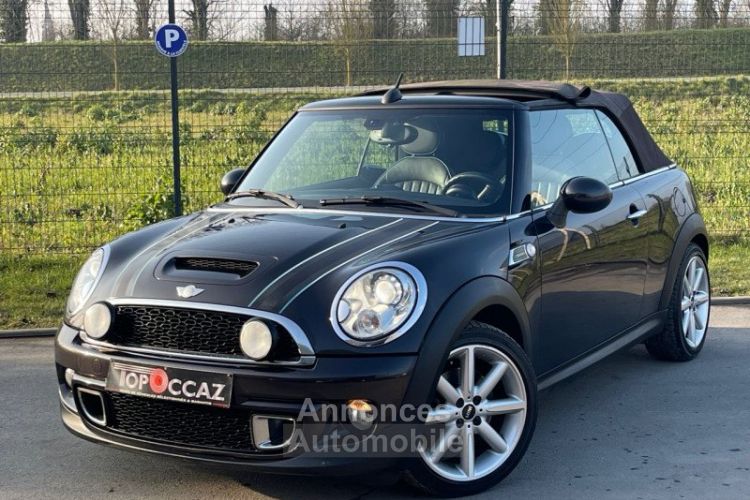 Mini Cooper S CABRIOLET 184CH MONTE CARLO * 2012 * CUIR * GPS * SIEGE CHAUFF - <small></small> 11.990 € <small>TTC</small> - #1