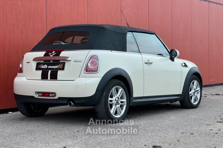 Mini One cooper cabriolet 1.6 bvm 6 r57 lci - <small></small> 9.900 € <small>TTC</small> - #5