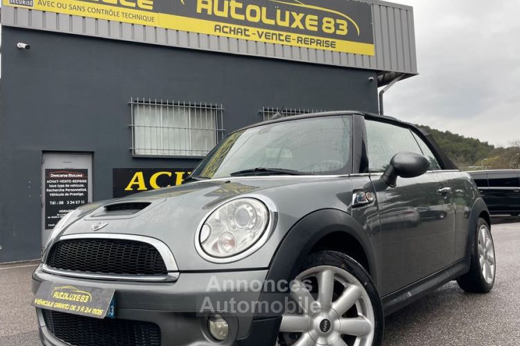 Mini One cooper s cabriolet 1.6 i 184 ch ct ok garantie - <small></small> 9.990 € <small>TTC</small> - #1