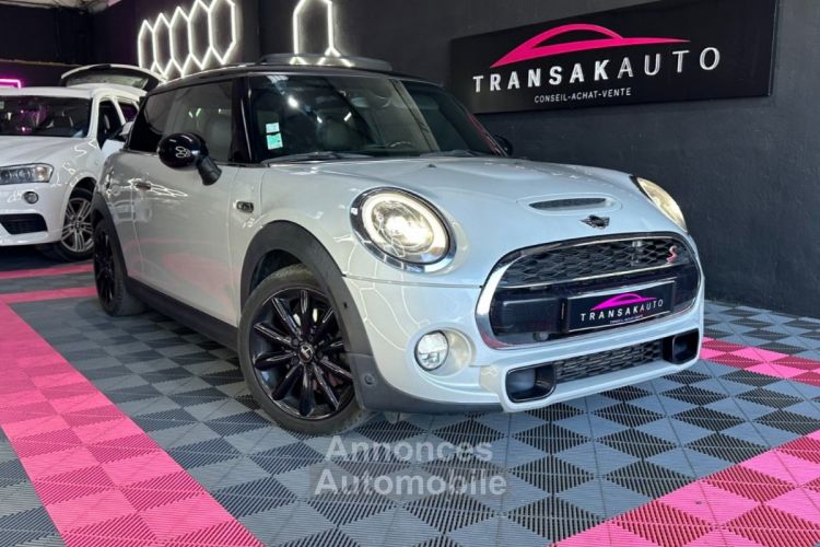 Mini One HATCH 3 PORTES F56 Cooper S Finition Red Hot Chili 192 ch BVA6 Toit ouvrant ~ Camera de recul ~ Sièges chauffants - <small></small> 18.990 € <small>TTC</small> - #1