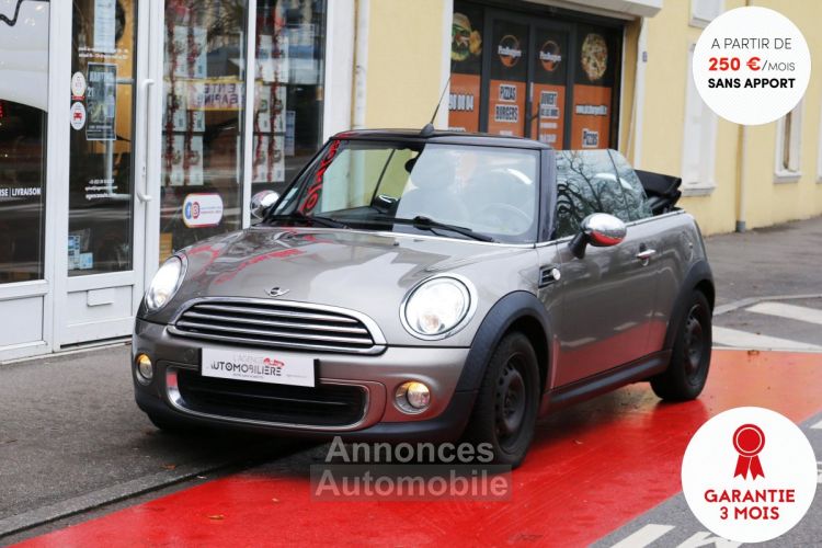 Mini One Ph.II Cabriolet 1.6 i 98 BVM6 (Suivi à jour, Attelage, Clim...) - <small></small> 7.990 € <small>TTC</small> - #1