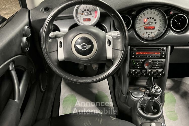 Mini One R50 II 1.6 90 Cv ORIGINE FRANCE 58 900 KMS CLIMATISATION BLUETOOTH - GARANTIE 1 AN - <small></small> 6.970 € <small>TTC</small> - #12