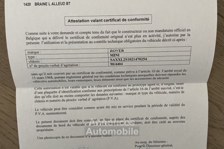 Mini One Rover - <small></small> 13.900 € <small>TTC</small> - #76