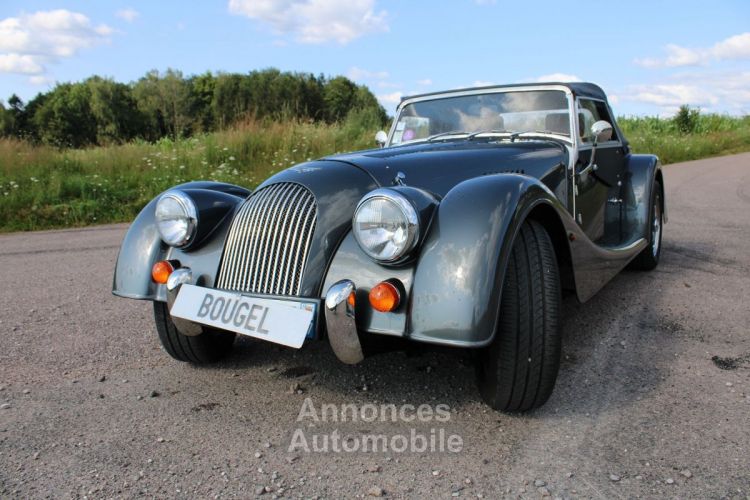 Morgan Plus 4 CABRIOLET 2L 156 CV CUIR FAUVE JANTES ALU RAYON CHROMES BOIS PRECIEUX - <small></small> 63.500 € <small>TTC</small> - #4