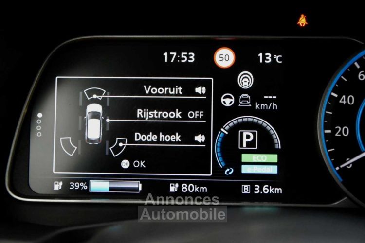 Nissan Leaf 40 kWh Tekna (EU6.2)+3000€ primie tot 22 - 11 - 2024 - <small></small> 17.400 € <small>TTC</small> - #15