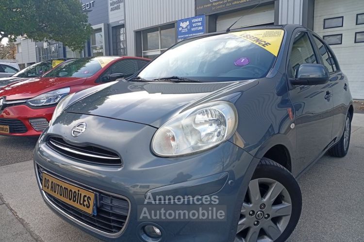 Nissan Micra 1.2 ess led clim navigation toit pano boite auto crit air 1 ct ok garantie 12 mois 7990 - <small></small> 7.990 € <small>TTC</small> - #1