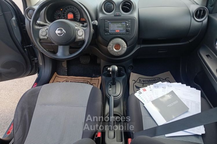 Nissan Micra 1.2 ess led clim navigation toit pano boite auto crit air 1 ct ok garantie 12 mois 7990 - <small></small> 7.990 € <small>TTC</small> - #5