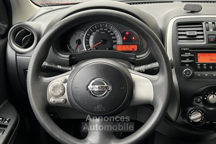 Nissan Micra 4 IV PHASE 2 1.2 80 Cv BLUETOOTH CLIMATISATION CRIT AIR 1 5 PORTES - GARANTIE 1 AN - <small></small> 6.670 € <small>TTC</small> - #9