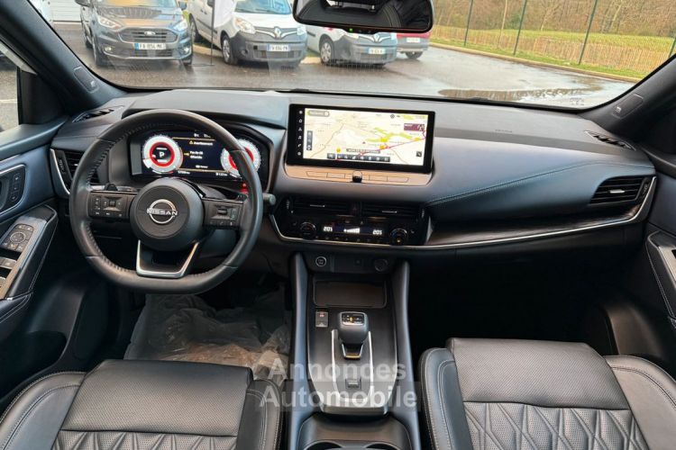 Nissan Qashqai +2 1.3 Mild Hybrid 158ch Tekna+ XTronic7 2022 1ère main FULL OPTIONS JA 20 Bose Grand écran Sièges chauffants-massants électriques Toit Pano Caméra 360°  - <small></small> 26.990 € <small>TTC</small> - #2