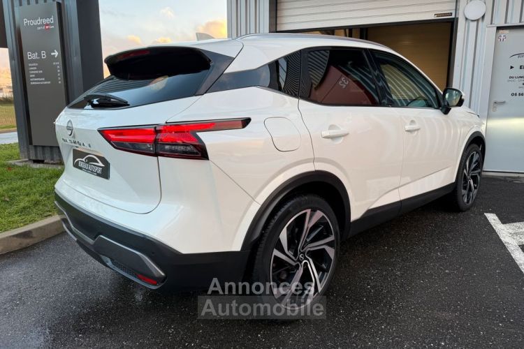 Nissan Qashqai +2 1.3 Mild Hybrid 158ch Tekna+ XTronic7 2022 1ère main FULL OPTIONS JA 20 Bose Grand écran Sièges chauffants-massants électriques Toit Pano Caméra 360°  - <small></small> 26.990 € <small>TTC</small> - #3