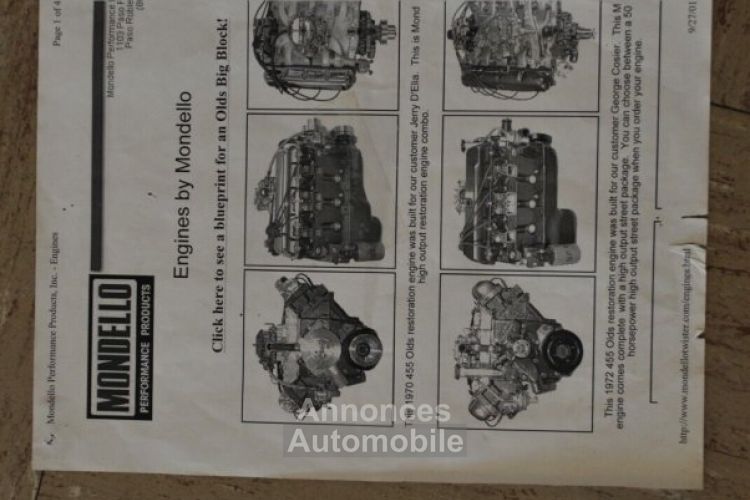 Oldsmobile 442 - <small></small> 74.000 € <small>TTC</small> - #32