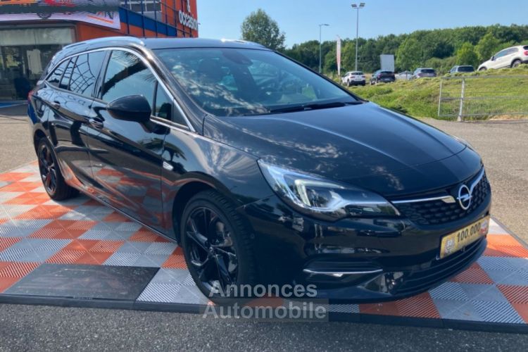 Opel Astra SPORTS TOURER NEW 1.5 D 122 BVA9 ELEGANCE GPS Caméra JA 17 Black - <small></small> 15.450 € <small>TTC</small> - #8