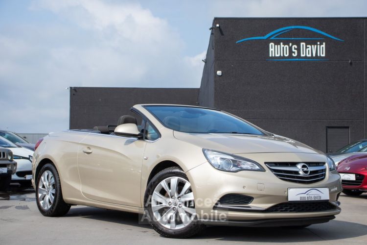 Opel Cascada 1.4 Turbo Cabrio - HISTORIEK - SENSOREN - CRUISECONTROL - AIRCO - ALARM - <small></small> 10.999 € <small>TTC</small> - #1