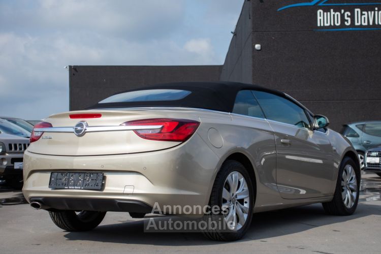 Opel Cascada 1.4 Turbo Cabrio - HISTORIEK - SENSOREN - CRUISECONTROL - AIRCO - ALARM - <small></small> 10.999 € <small>TTC</small> - #7