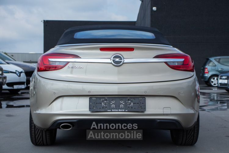 Opel Cascada 1.4 Turbo Cabrio - HISTORIEK - SENSOREN - CRUISECONTROL - AIRCO - ALARM - <small></small> 10.999 € <small>TTC</small> - #8