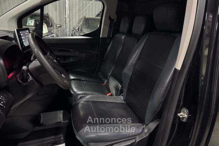 Opel Combo cargo 1.5 100ch standard l1h1 pack clim ( 10/2020-33 800km- galerie de toit - attelage - carplay ) - <small></small> 16.990 € <small>TTC</small> - #10