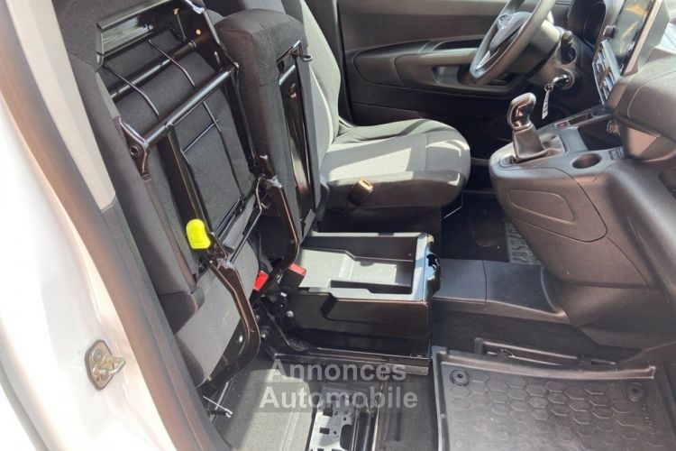 Opel Combo CARGO L1H1 1.5 D 100 PACK CLIM 3 PL Ecran Radar Pte Lat. - <small></small> 15.450 € <small>TTC</small> - #23