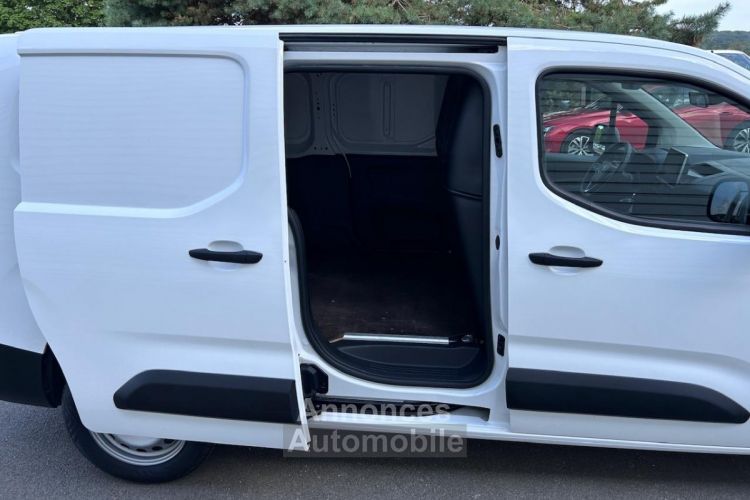 Opel Combo CARGO L2H1 AUGMENTE 1.5 TURBO D 100CH EDITION BLANC JADE - <small></small> 15.370 € <small>TTC</small> - #10