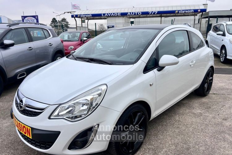 Opel Corsa 1.4 100CH BLACK EDITION / CARNET - <small></small> 6.900 € <small>TTC</small> - #1