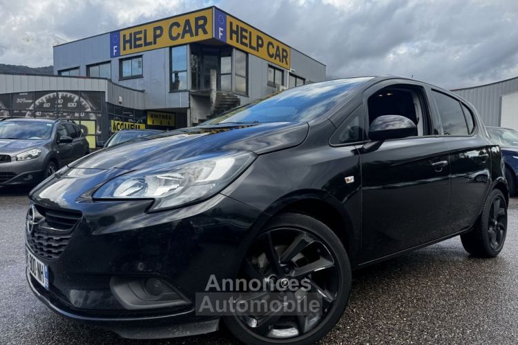 Opel Corsa 1.4 TURBO 100CH BLACK EDITION START/STOP 5P - <small></small> 6.490 € <small>TTC</small> - #1