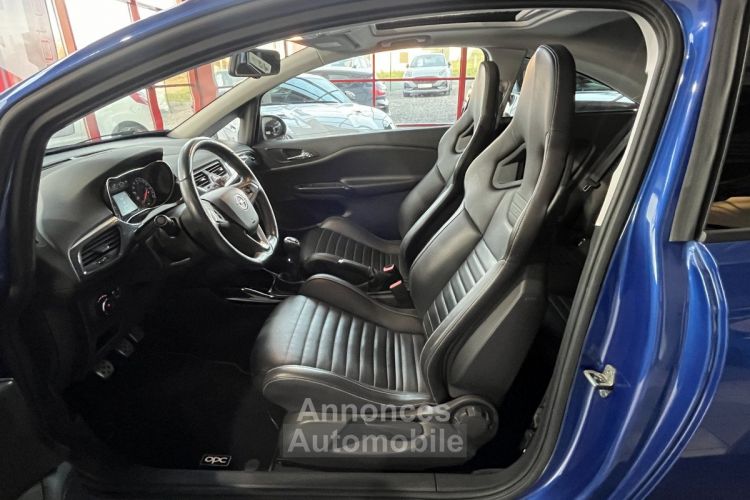 Opel Corsa OPC 1,6 207 PACK PERFORMANCE TOIT OUVRANT CAMERA GPS ANDROID REGULATEUR LIMITEUR SIEGES RECARO - <small></small> 18.990 € <small>TTC</small> - #13