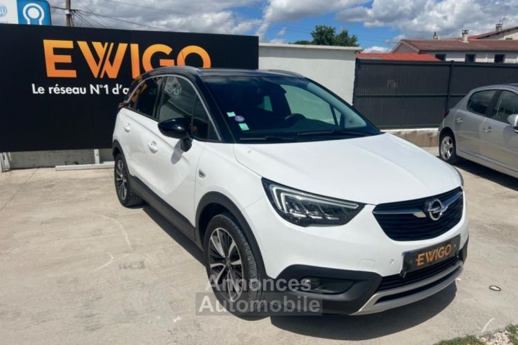 Opel Crossland X 1.2 T 130 ch ULTIMATE BVA VOLANT ET SIEGES CHAUFF CARPLAY CAMERA CUIR - <small></small> 15.989 € <small>TTC</small> - #1