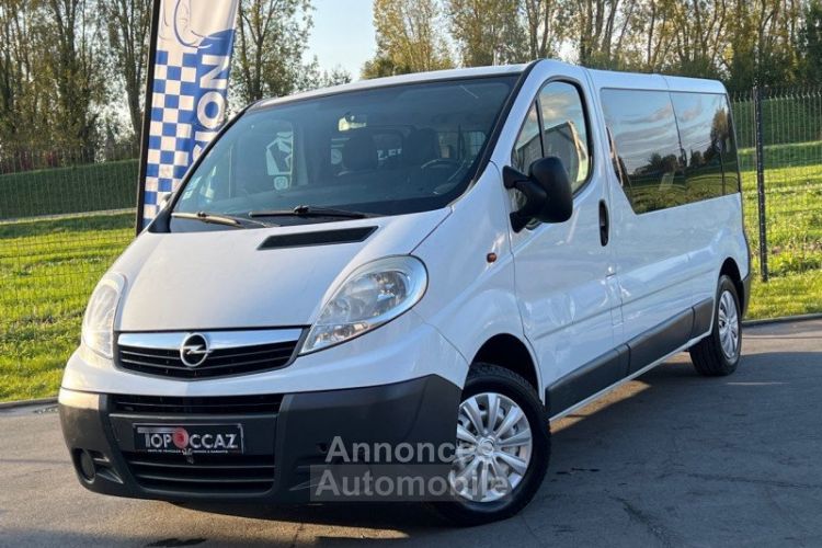 Opel Vivaro FG LONG CDTI 115 PACKK CLIM 9 PLACES 10/2008 - <small></small> 11.490 € <small>TTC</small> - #1