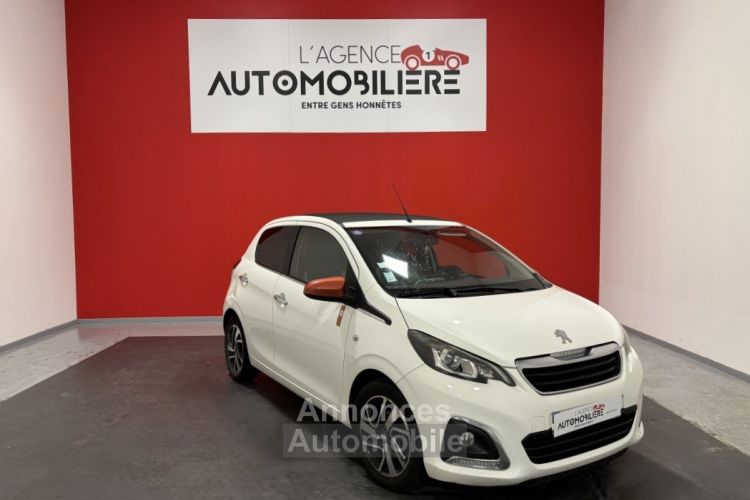 Peugeot 108 1.2 82 ROLLAND GARROS DECAPOTABLE - <small></small> 8.190 € <small>TTC</small> - #1