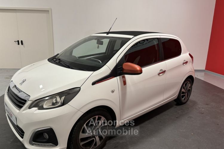 Peugeot 108 1.2 82 ROLLAND GARROS DECAPOTABLE - <small></small> 8.190 € <small>TTC</small> - #3