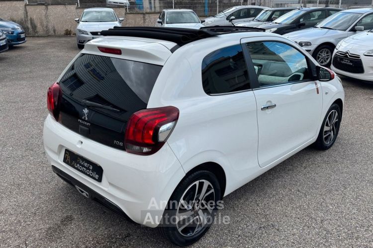 Peugeot 108 1.2 VTI 82 Cv Roland Garros Toit Ouvrant-Caméra De Recul-Gps-Démarrage Sans Clé - <small></small> 7.990 € <small>TTC</small> - #4